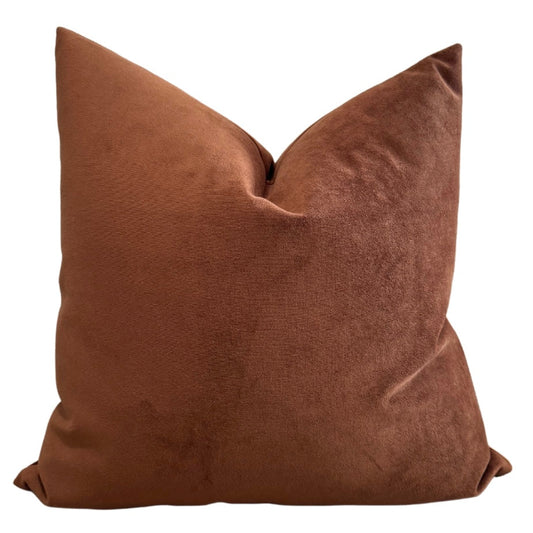 Brown Rust Pillow Cover