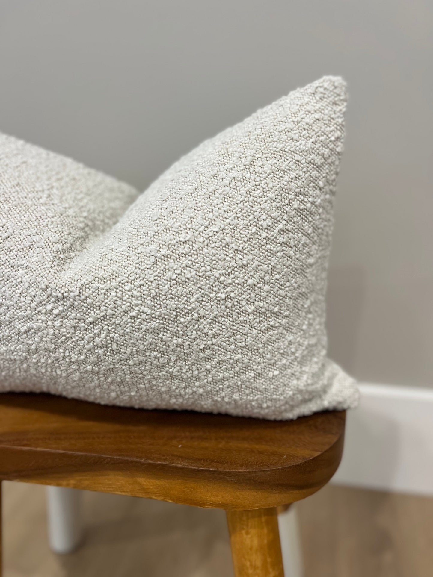 Snow fluff Pillow Cover