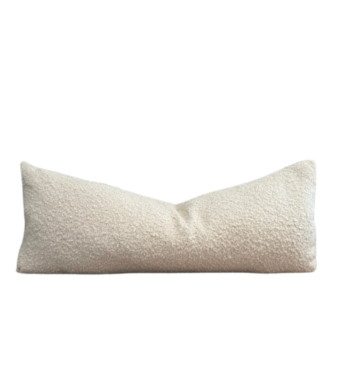 Cream Fluff Pillow Cover