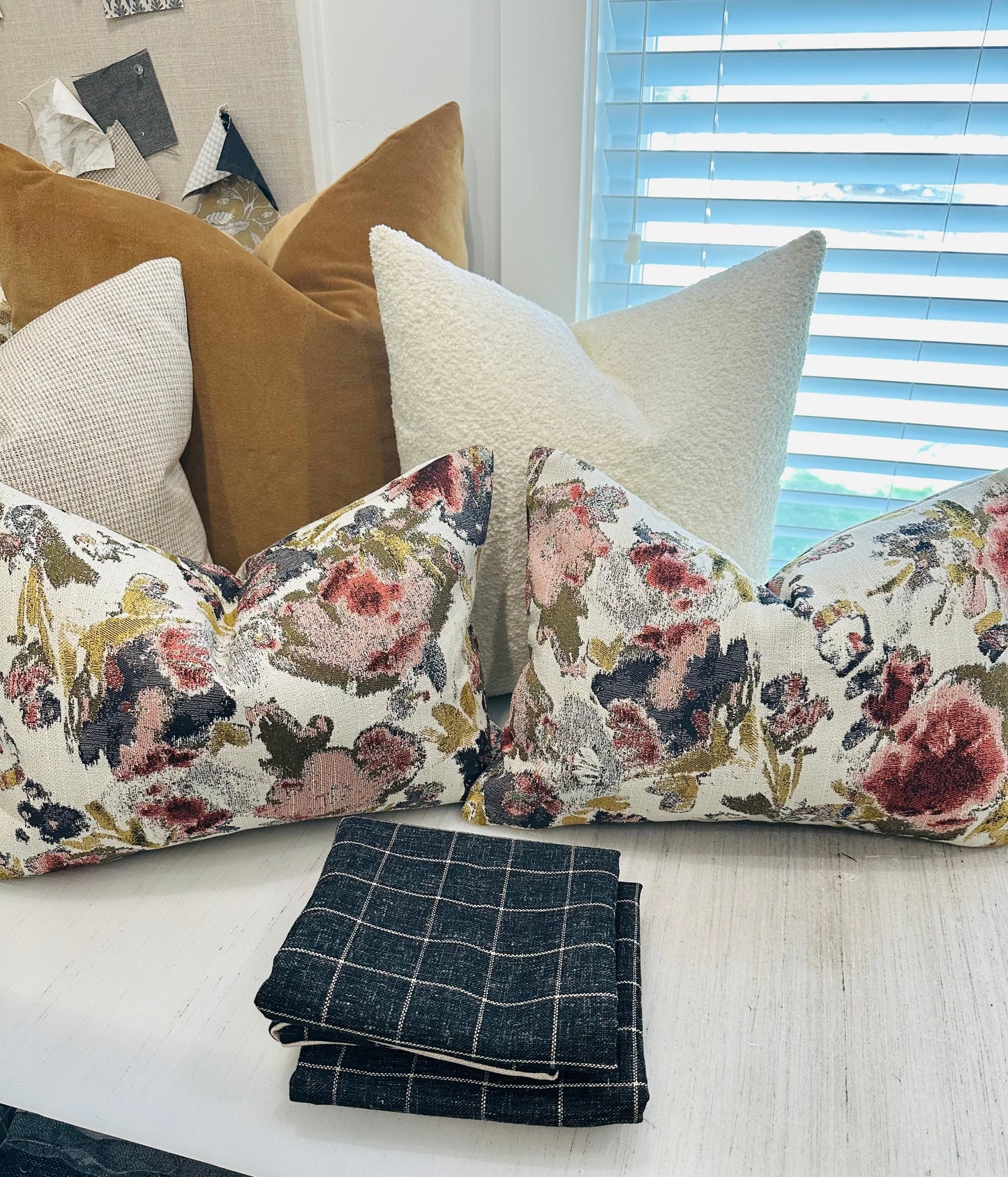 Moira Floral Pillow Cover