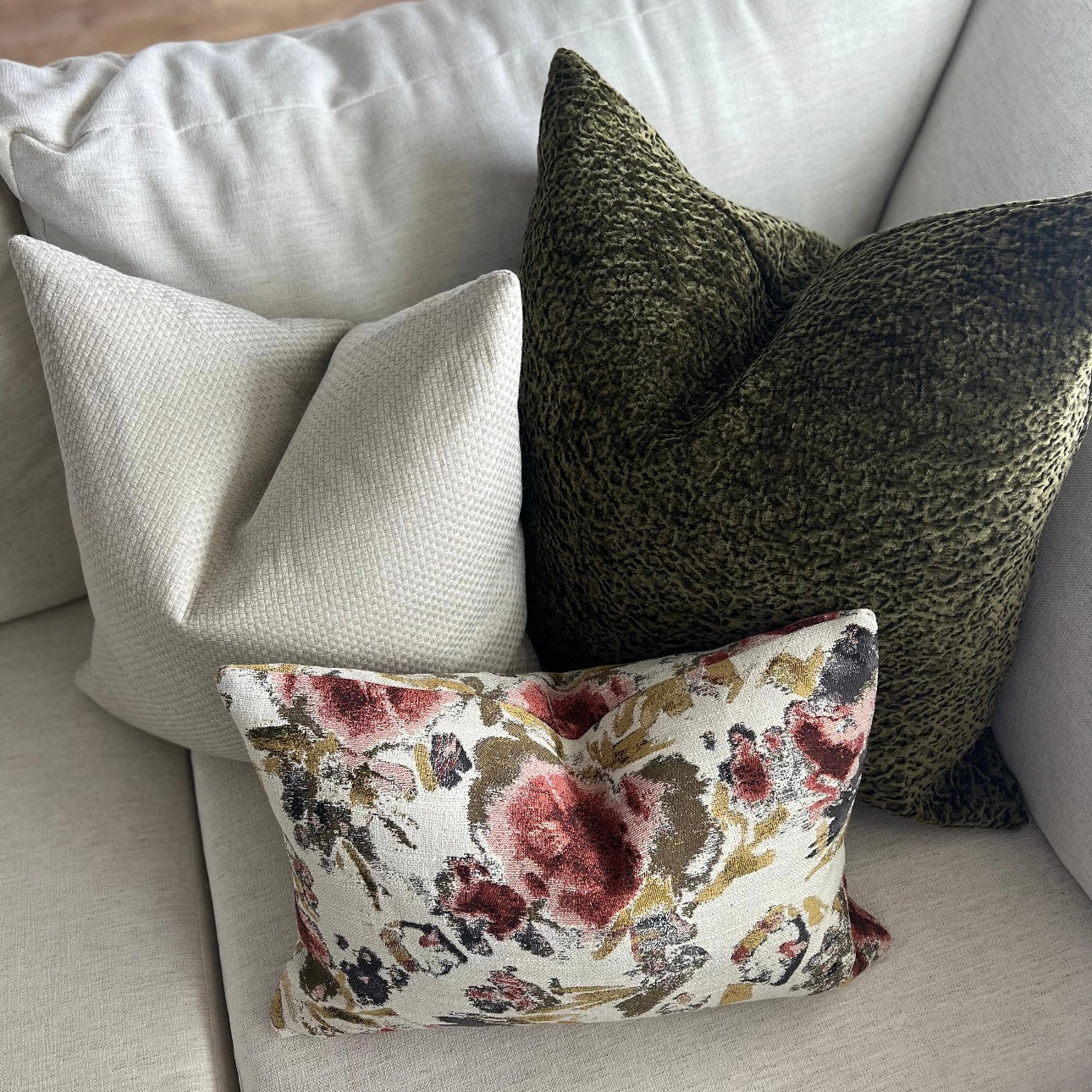 Moira Floral Pillow Cover