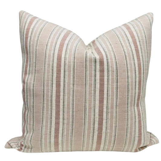 Multi Pink Stripe Pillow Cover