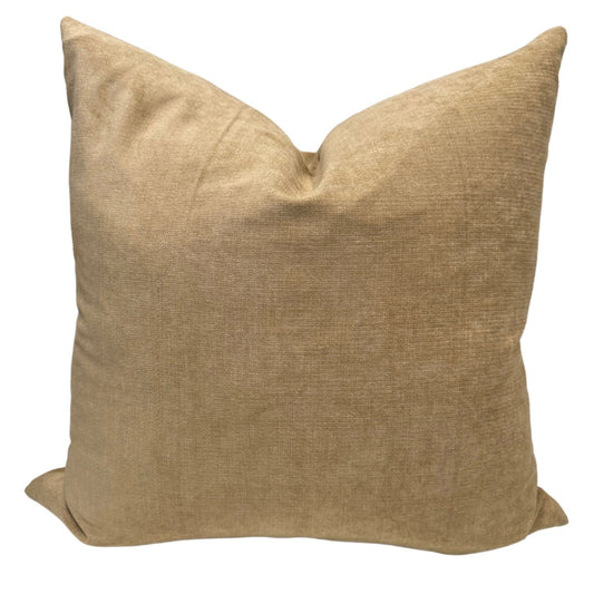 Golden Velvet Pillow Cover