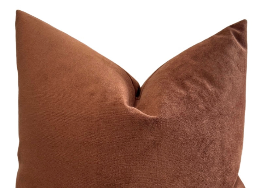 Brown Rust Pillow Cover