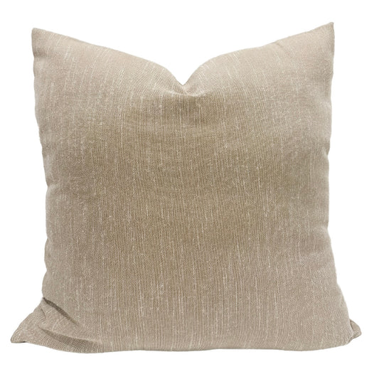 Outdoor Tan Pillow Cover